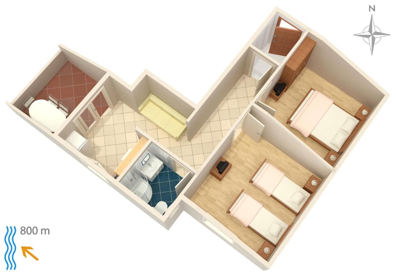 Apartments And Rooms With Parking Space Njivice, Krk - 5458 Ngoại thất bức ảnh